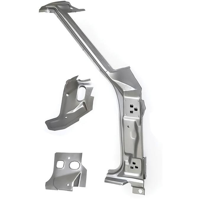 OER 1966-67 Chevy II Nova, A-Pillar With Door Frame Assembly, RH Passenger Side B16209