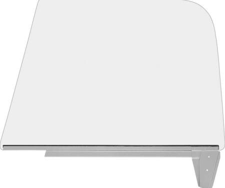 1967-1972 Chevrolet and GMC, Truck, Blazer, Jimmy, Door Glass Assembly, Clear, Includes Glass Setting Channel, LH