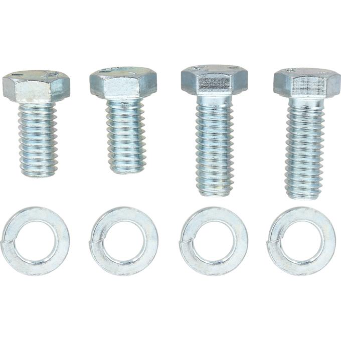 Redline Restomotive® 1967-1968 Chevrolet Camaro Rear Bumper Guard Hardware Set