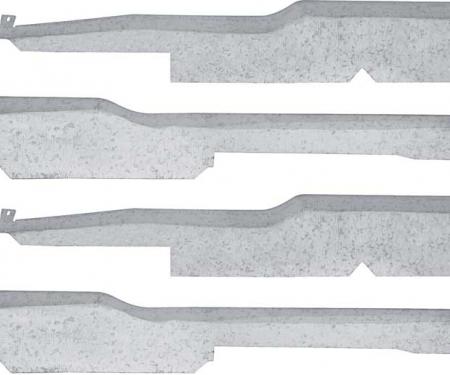 OER 1967-69 Camaro, Firebird, Floor Wiring Loom Cover Set, 4 Piece Set K10025