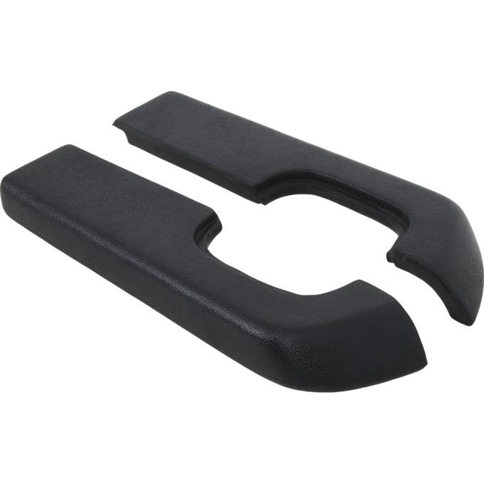 1973-79 Ford F100, F250, F350, Pickup, 1978-79 Bronco, Arm Rest Pad Set, Black, Pair