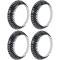 OER 1969-76 Mopar A-B-E Bodies Chrome 15 X 7" Or 15 X 8" Trim Wheel Ring Set, 2-1/2" Deep MP500668