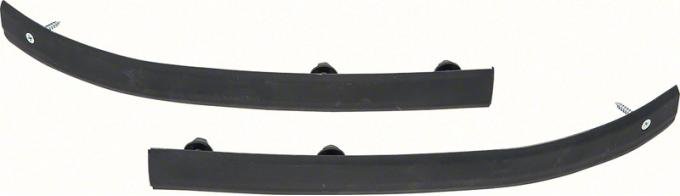 OER 1978-81 Camaro/Z28 Rear Bumper Cover Side Brackets / Fillers - Pair K80065