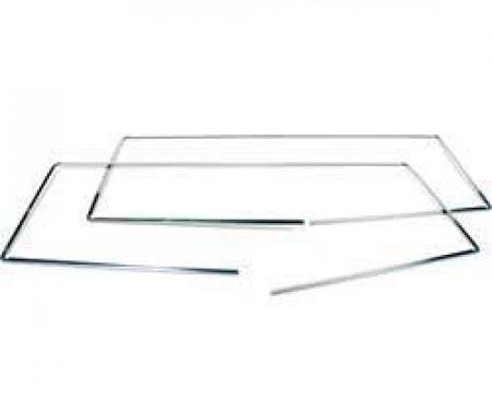 OER 1947-55 Chevrolet, GMC Truck, Door Panel Frames, Stainless Steel CX1916