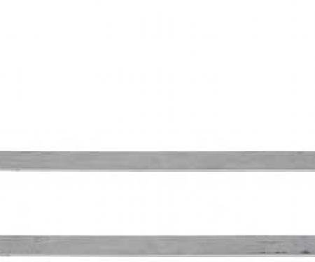 1973-75 Nova, 1974-75 Camaro / Firebird Stainless Steel Fuel Tank Mounting Straps, Pair