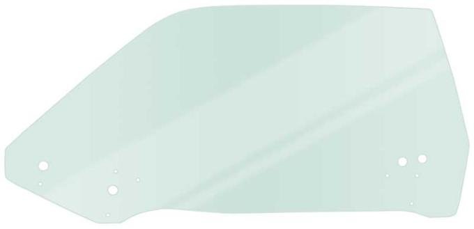 1970-74 Challenger, Barracuda, Cuda, Door Window Glass, Coupe, Hardtop, Tinted, LH Driver Side