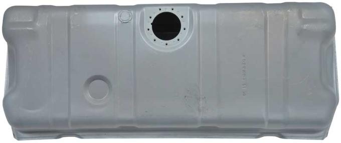 OER 1969-70 Chevrolet Corvette, Fuel Tank, Vented With Flat Metal Valve In Top, Without Pipes, 20 Gallon Tank, 1969 Late Production (August-December 1969), Zinc Coated YC111239A