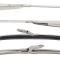 Windshield Wiper Arm & Blade Set, 14" with Stainless Steel Arms, 15", with Anco Style Blades