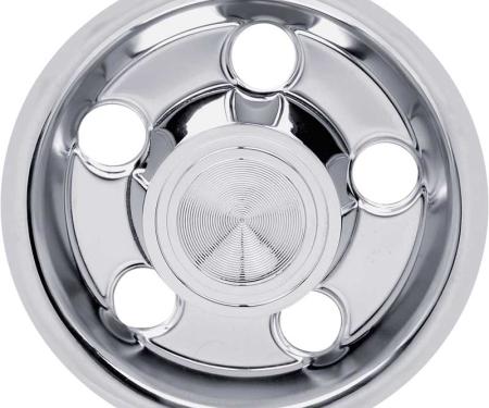 1967-68 Pontiac Firebird, Rally I Center Hub Polished, Each