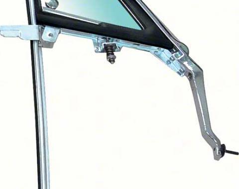 OER 1967 Vent Window Frame Assembly with Tinted Glass RH F526T