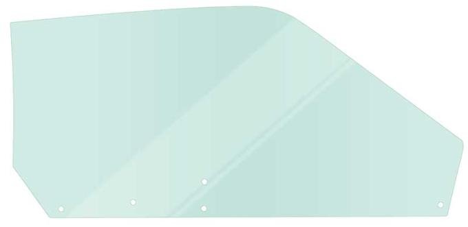 1971-73 Mustang Fastback, Door Glass, Tinted, Power, Manual, Drivers Side