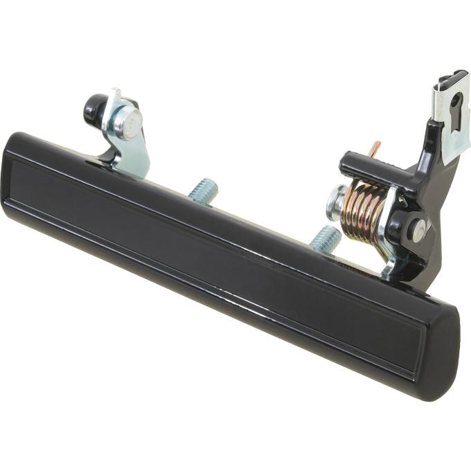 1976-88 Buick, Chevy, Pontiac Olds, Exterior Door Handle, Black, LH Driver Side