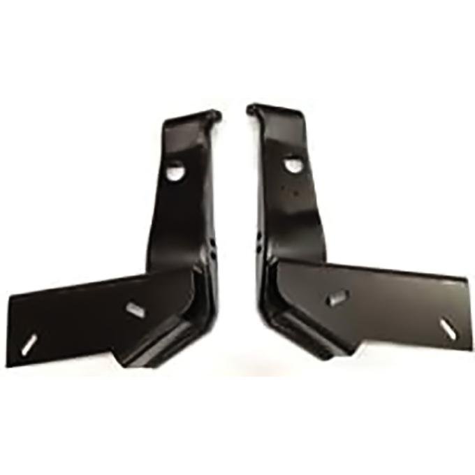 OER 1968-69 Pontiac GTO, Front Bumper Brackets, w/Endura bumper, Hide Away Head Lamps BP5192G
