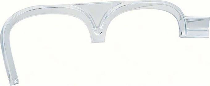 OER 1965 Impala / Full-Size Headlight Eyebrow Molding - RH 3865254