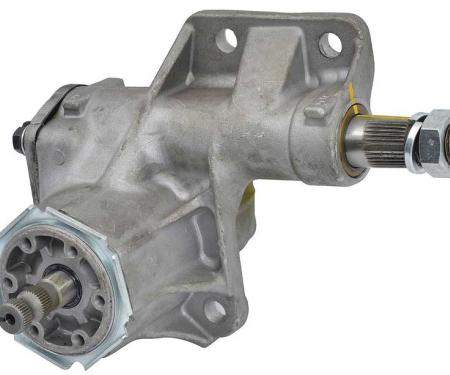 OER 1965-76 Dodge, Plymouth, A, B, E-Body, Manual Steering Gear Box, Aluminum, 16:1 Ratio MN72011