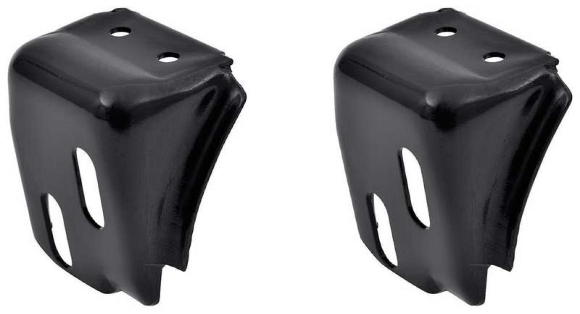 OER 196266 Chevy, GMC Truck, Hood Rear Bump Stop Brackets, Pair 153700