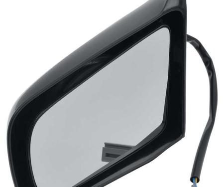 1987-93 Mustang, Exterior Door Power Mirror, Window Mounted, Exc Convertible, LH Driver Side