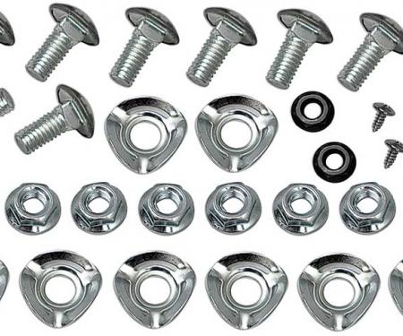 OER 1965-68 Mustang Bumper Bolt Mounting Kit Front & Rear (28 pcs) HK13