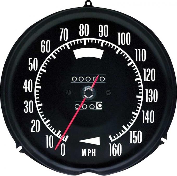 OER 1972-74 Corvette 160 Mph Speedometer 6496850