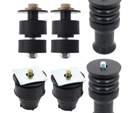 OER 1973-80 Chevy, GMC, Pickup, Body Mount Set, C20, Fleetside, Standard Cab, 2WD, 3/4 Ton, 6 Bushings, 30 Total Pieces T71201