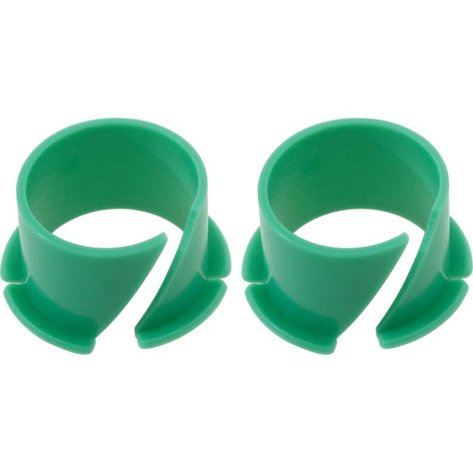 1971-91 GM, Brake and Clutch Pedal Bushing Set, Nylon, for 5/8" Diameter Shaft, 1/2" Deep, 2-Piece Set