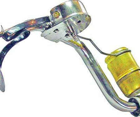 1963-74 Dodge, Plymouth, Fuel Sending Unit, with 1/2" Outlet, 1/4" Fuel Return, Stainless Steel