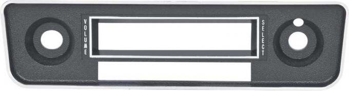 1970-77 Firebird, Trans Am, Radio Bezel, with Dual Opening