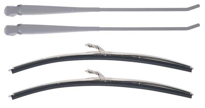 OER 1973-84 Chevrolet/GMC Truck Windshield Wiper Blade And Arm Kit, 16" *R868