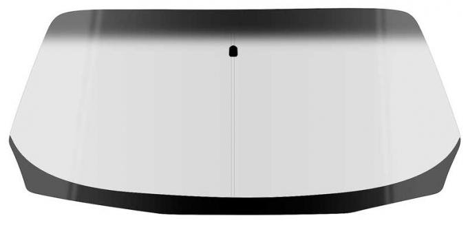 OER 1970-81 Camaro / Firebird Windshield Glass, with Antenna, Clear with Smoke Gray Shade DW785Y