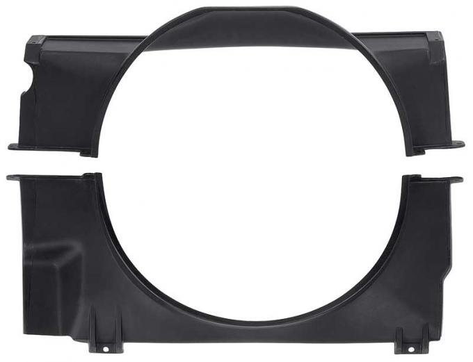 1982-85 Camaro, Fan Shroud Set, 305H, 305-7, 5.0-S, Upper & Lower, with Air Conditioning, 2 Piece Set