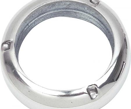 1951-59 Bel Air, 150, 210, Nomad, 1955-59 Chevrolet/GMC Truck, Ignition Switch Nut, 3 Slot, Polished Stainless