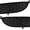 OER 1971-73 Ford Mustang, Mach 1, NACA Hood Scoop Grill Inserts 16A624AR