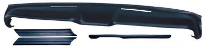 1967-68 Mustang Dash Pad Kit - Blue