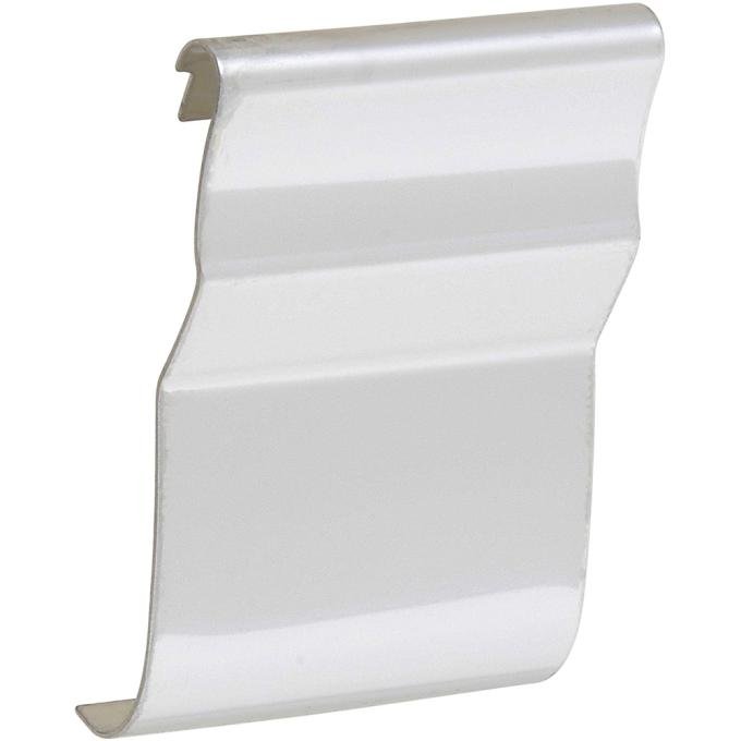 OER 1955-57 Chevy Bel Air, 150, 210, Nomad, Lower Front Windshield Molding Connector, Stainless Steel TF400009