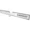 1981-88 Chevrolet Pickup Truck, Rear Tailgate Band Molding, Brushed Aluminum, with Emblem