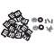 1966-68 Mustang Convertible 24 Piece Windshield Molding Clip Kit