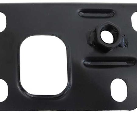 1967-80 Chevy, GMC Pickup, Blazer, Jimmy, Suburban, Hood Lock Catch Support, Striker Plate, without Inner Cable Release