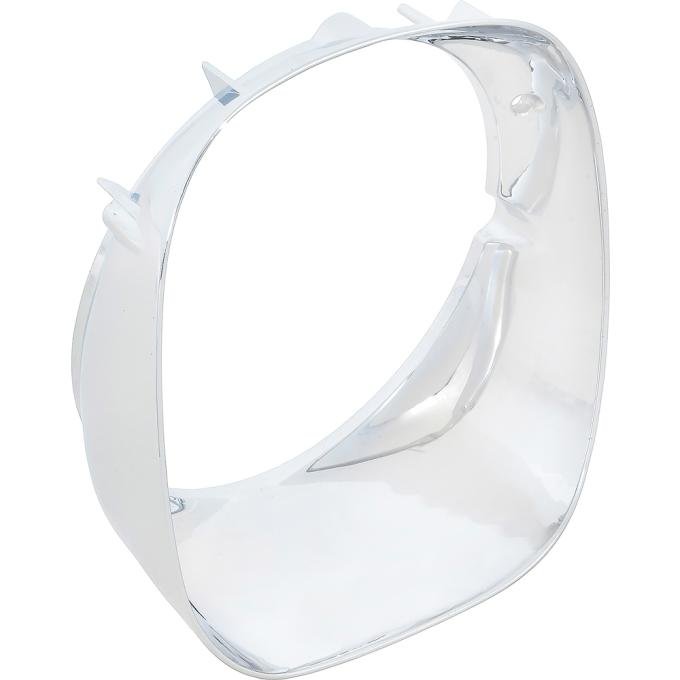 1974-76 Firebird, Headlamp Bezel, Chrome, LH Drivers Side