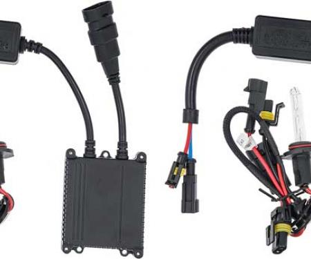 9006 Series HID Headlamp Bulbs - White 6000K, Low Beam