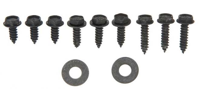OER 1967-68 Camaro / Firebird Heater Duct Mounting Hardware Set A9600139