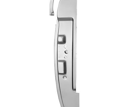 1966-67 Ford Bronco, Door Striker "B" Pillar Post Assembly, RH, Passenger Side