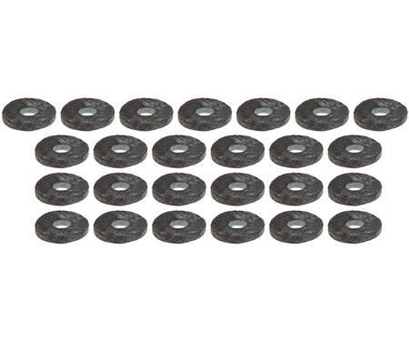 Mastic Sealer Washers, 7/16" Diameter, Seals Pal Nuts And Clip Nuts to Body Panel, 25 Piece Set