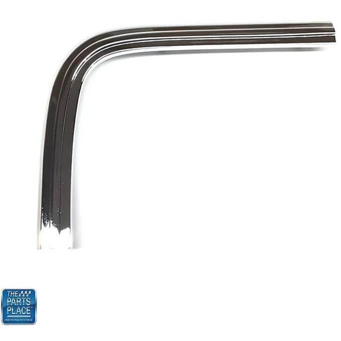 1969 Oldsmobile Cutlass, 442, Fender Eyebrow Molding, RH, Chrome, Each