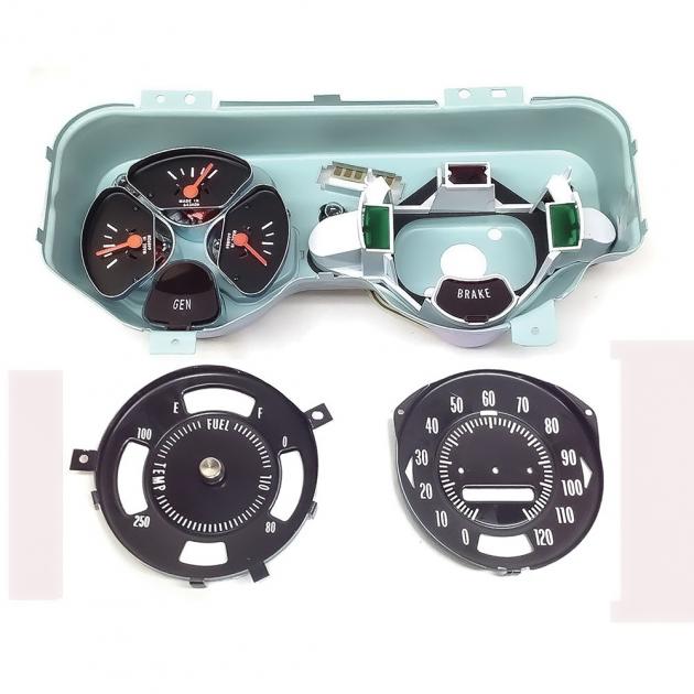 1969-71 Pontiac GTO, Lemans, Grand Prix, Rally Gauge Conversion