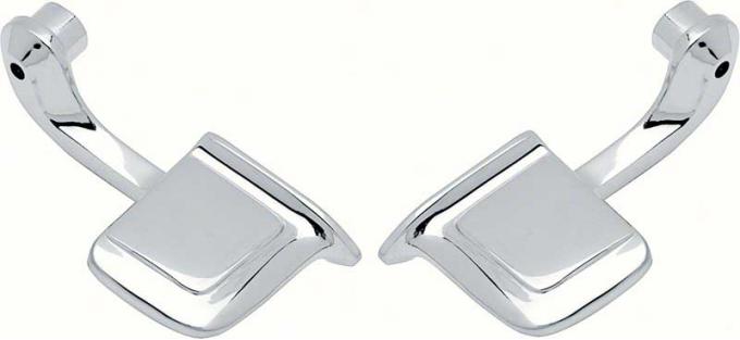 OER 1959-67 Buick, Chevrolet, Pontiac, Oldsmobile, Chrome Inner Door Handles, Pair K146