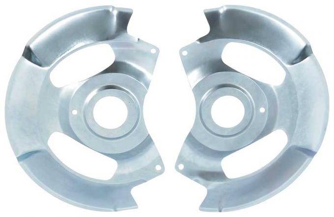 Camaro, Front Disc Brake Backing Plates, Pair, 1970-1981