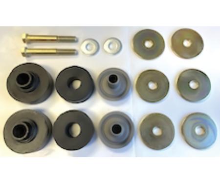 1973-79 Ford F-Series Regular Cab, 1978-79 Bronco, Radiator Core Support Mounting Ki, 16-Pieces