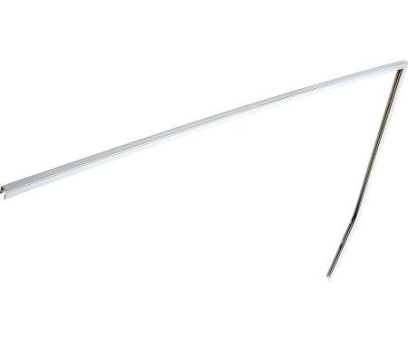 OER 1962-64 Buick, Chevrolet, Pontiac, Oldsmobile, Full Size, Chrome Door Window Frame, 2 Door Hardtop, LH Driver Side A6123