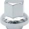 OER 1976-85 Buick, Chevrolet, Pontiac, Oldsmobile, Chrome Lug Nut, 7/16"-20, for Factory GM Aluminum Wheel, Service Replacement, Each, Various Models N9801