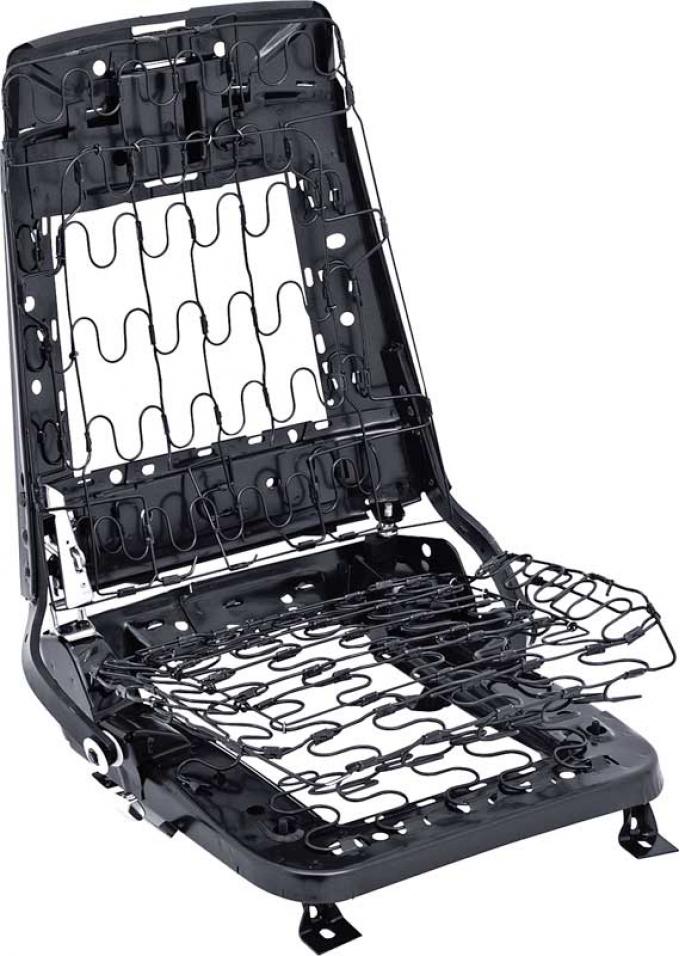 OER 1969 Camaro, Firebird Bucket Seat Frame Complete Assembly , with Seat Springs , RH 3958656